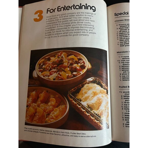 Better Homes & Gardens All-Time Favorite Casserole Recipes Hardcover Cookbook 19 - Picture 8 of 9